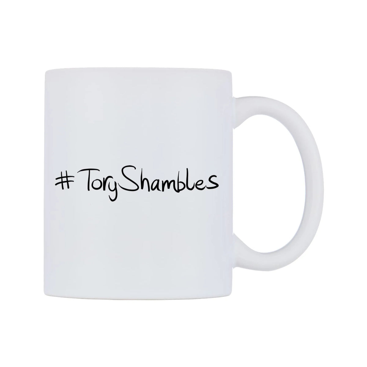 ToryShambles Mug — mug, left side, on a white background