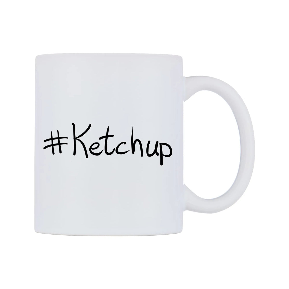 Ketchup Mug — mug, left side, on a white background