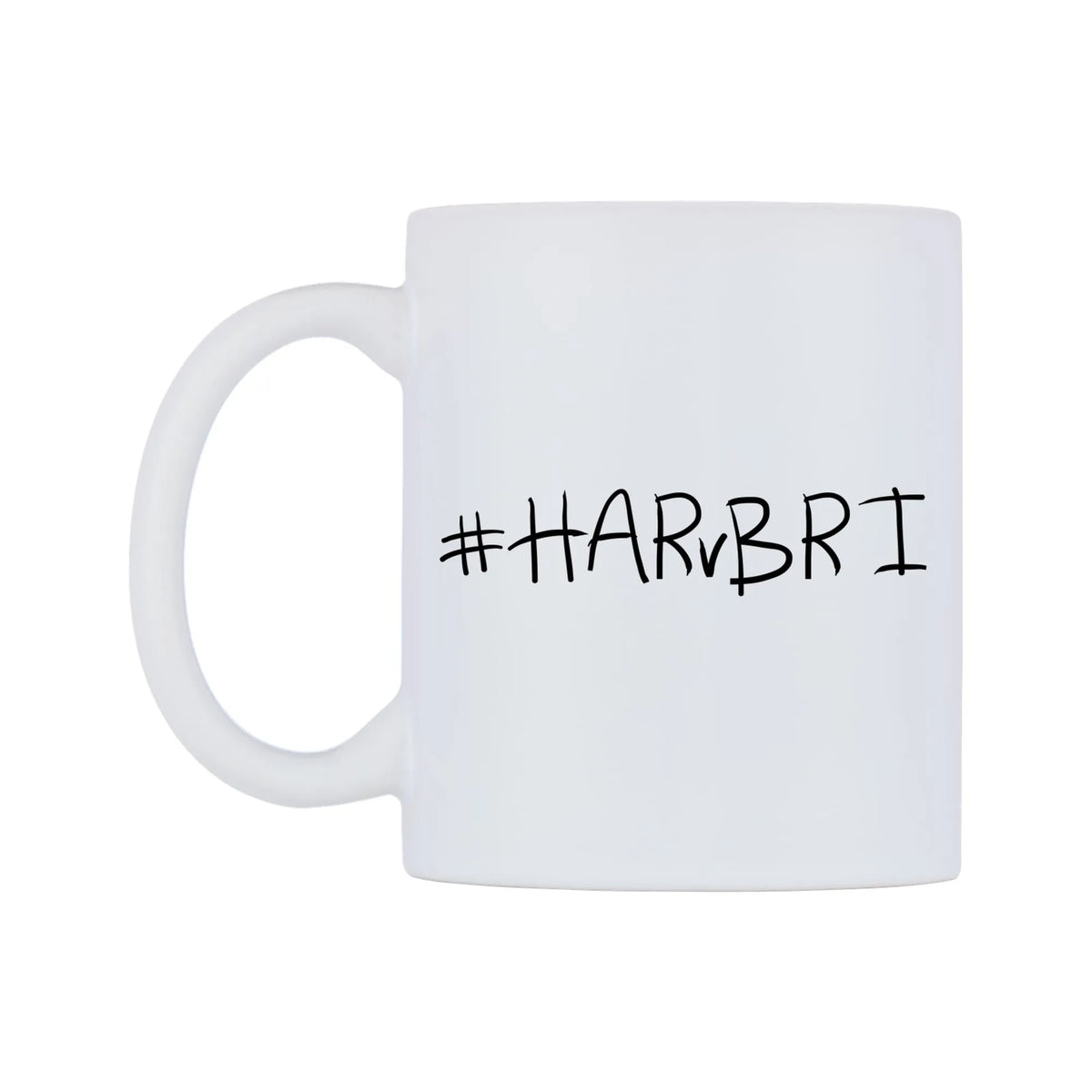 HARvBRI Mug — mug, right side, on a white background