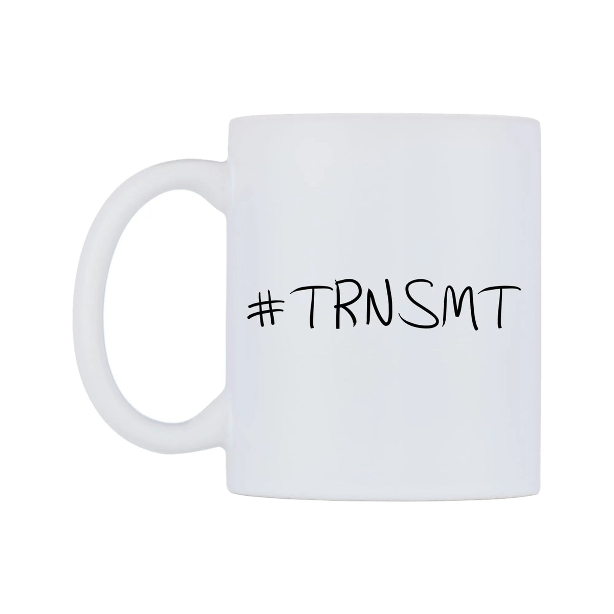 TRNSMT Mug — mug, right side, on a white background