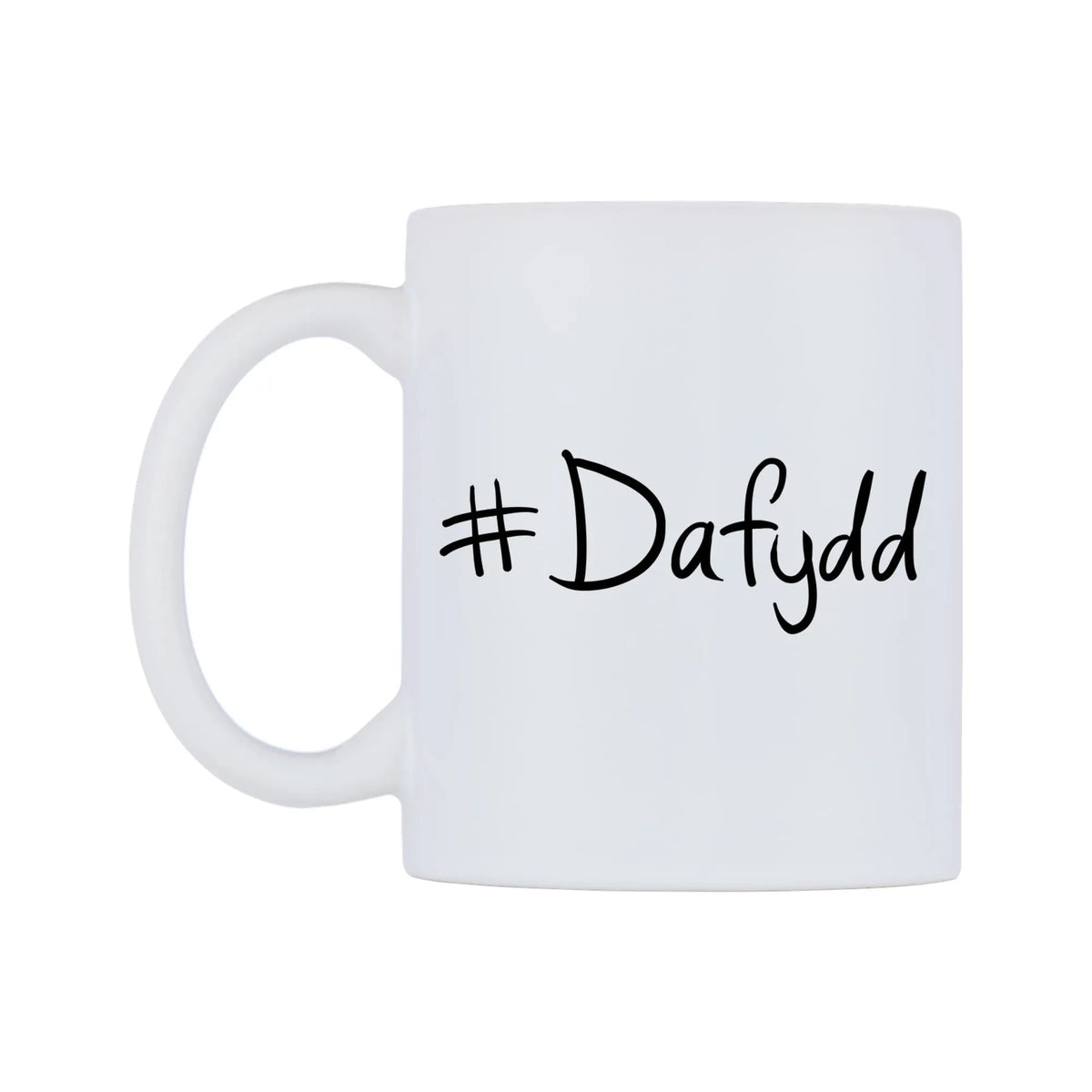 Dafydd Mug — mug, right side, on a white background