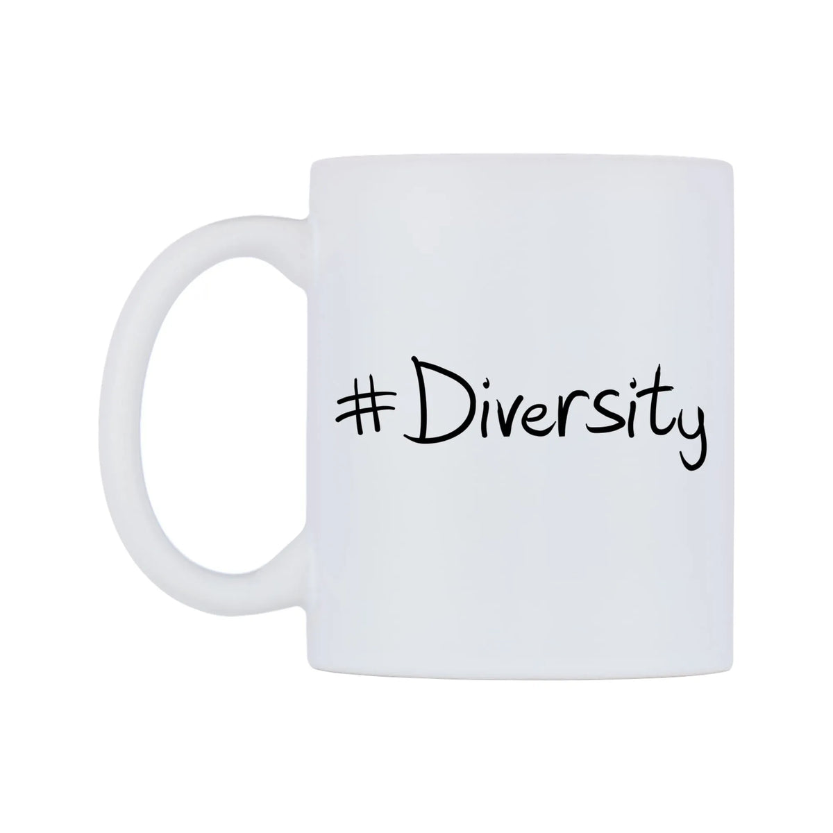 Diversity Mug — mug, right side, on a white background