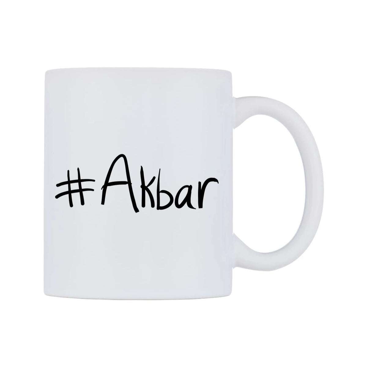 Akbar Mug — mug, left side, on a white background