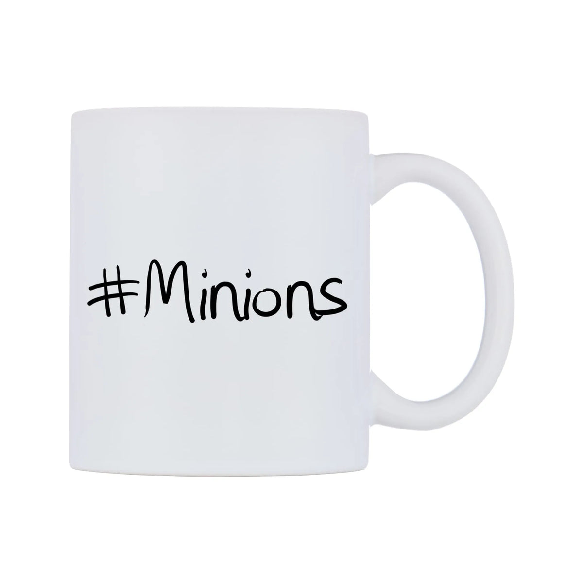 Minions Mug — mug, left side, on a white background