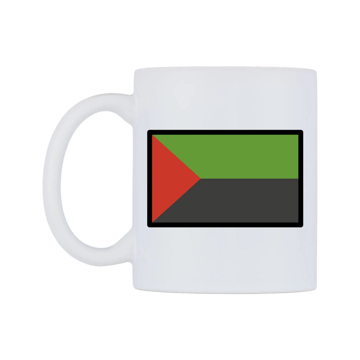 Martinique Flag Emoji Mug — mug, right side, on a white background