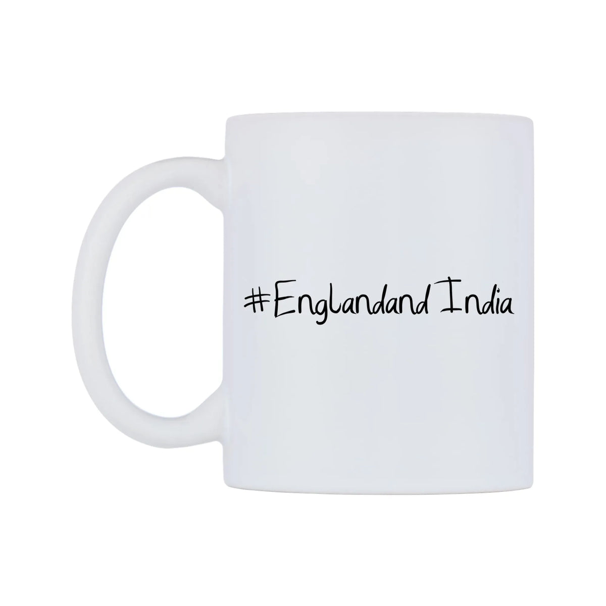 EnglandandIndia Mug — mug, right side, on a white background