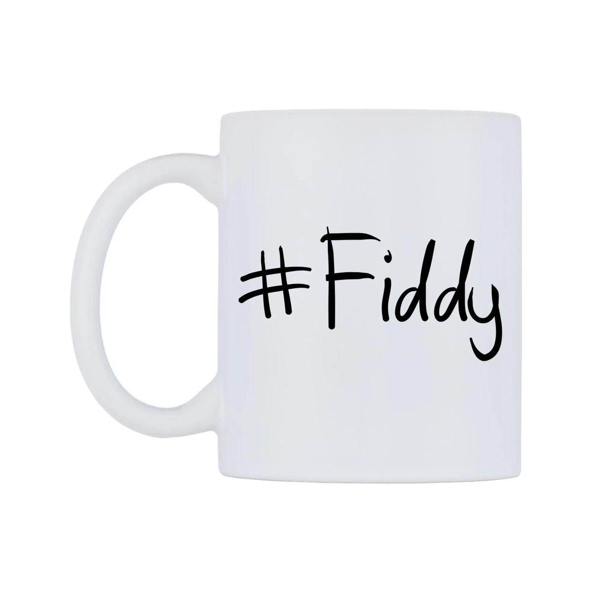 Fiddy Mug — mug, right side, on a white background