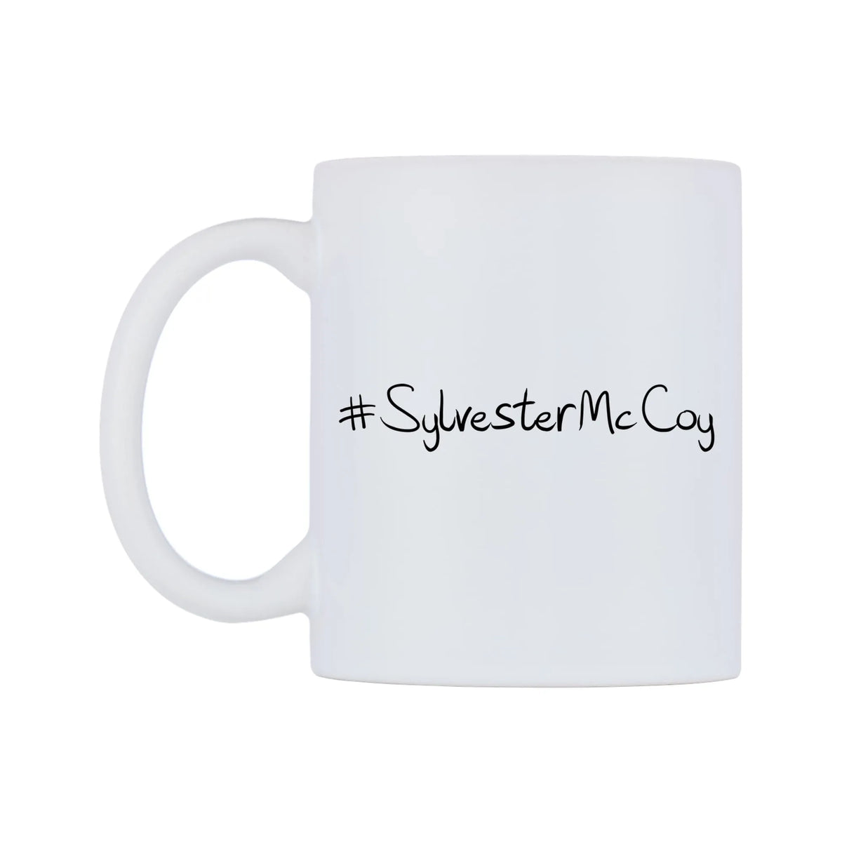 SylvesterMcCoy Mug — mug, right side, on a white background