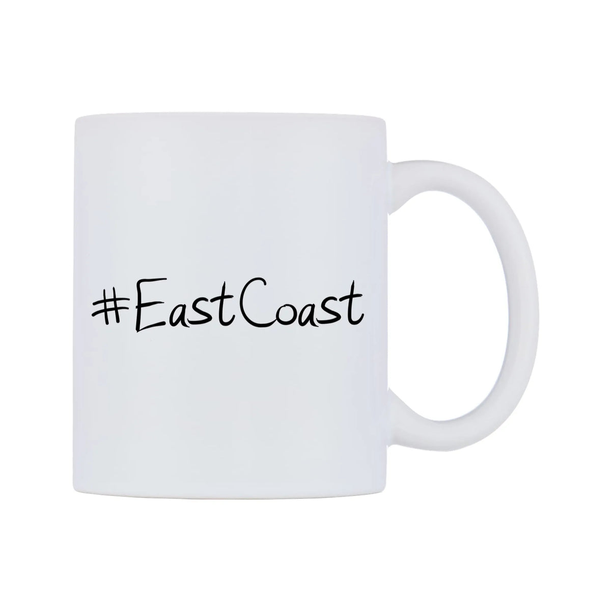 EastCoast Mug — mug, left side, on a white background