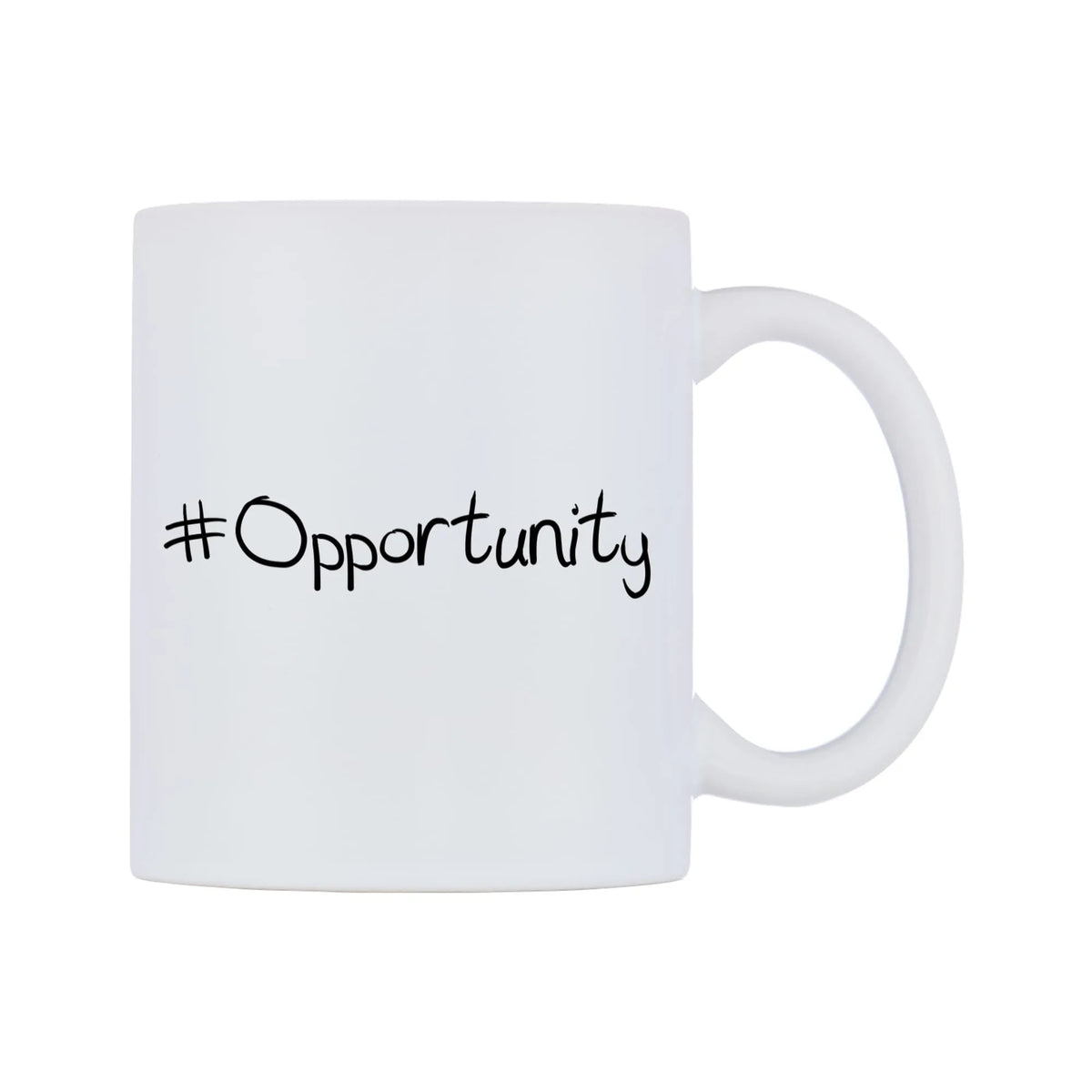 Opportunity Mug — mug, left side, on a white background