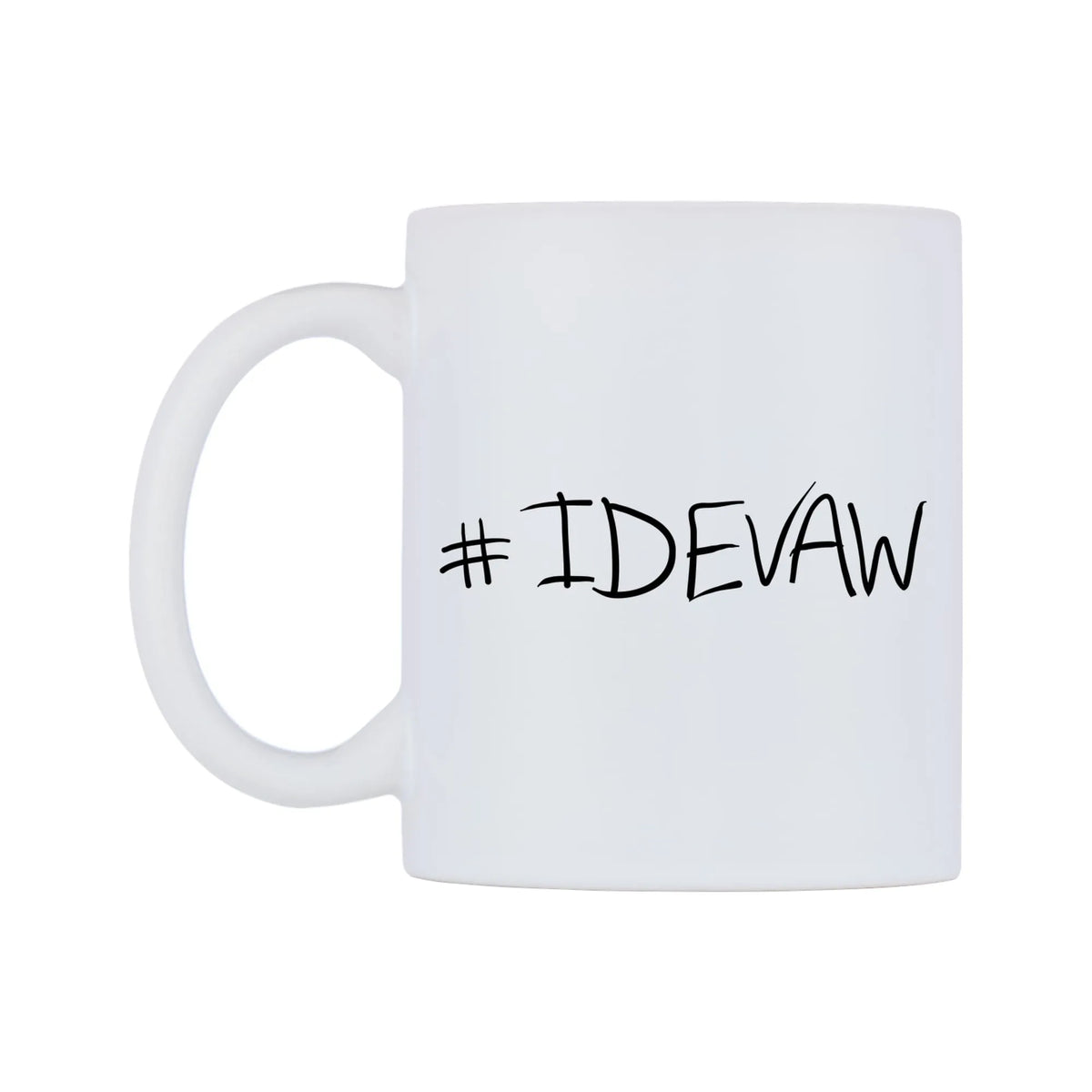 IDEVAW Mug — mug, right side, on a white background