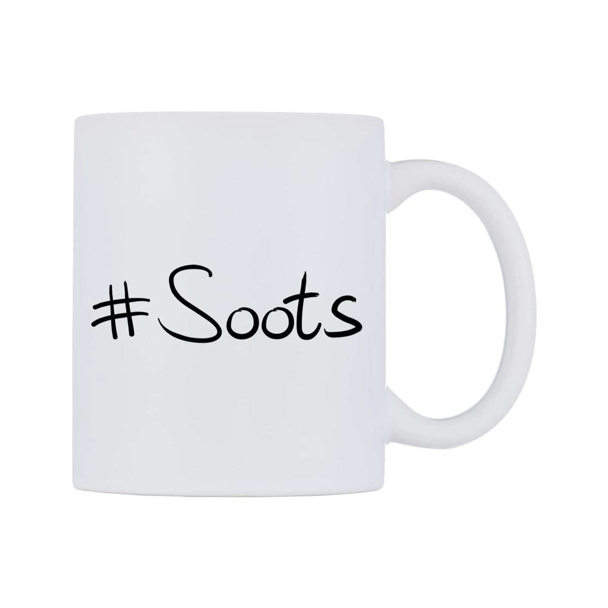 Soots Mug — mug, left side, on a white background