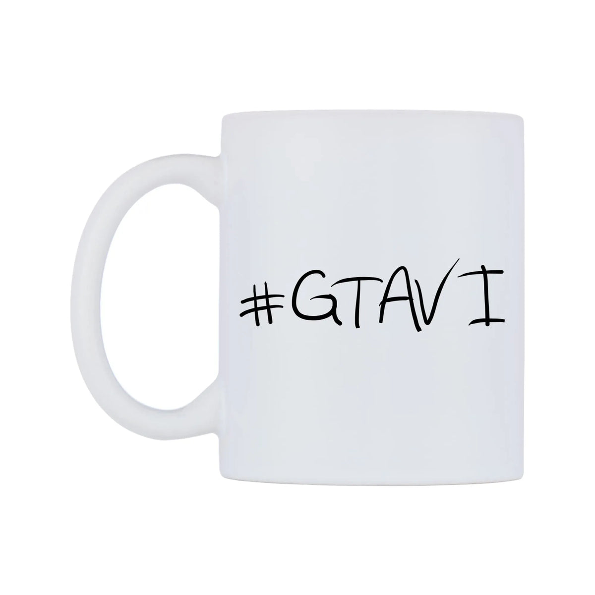 GTAVI Mug — mug, right side, on a white background