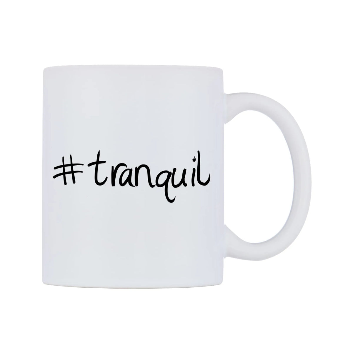 tranquil Mug — mug, left side, on a white background