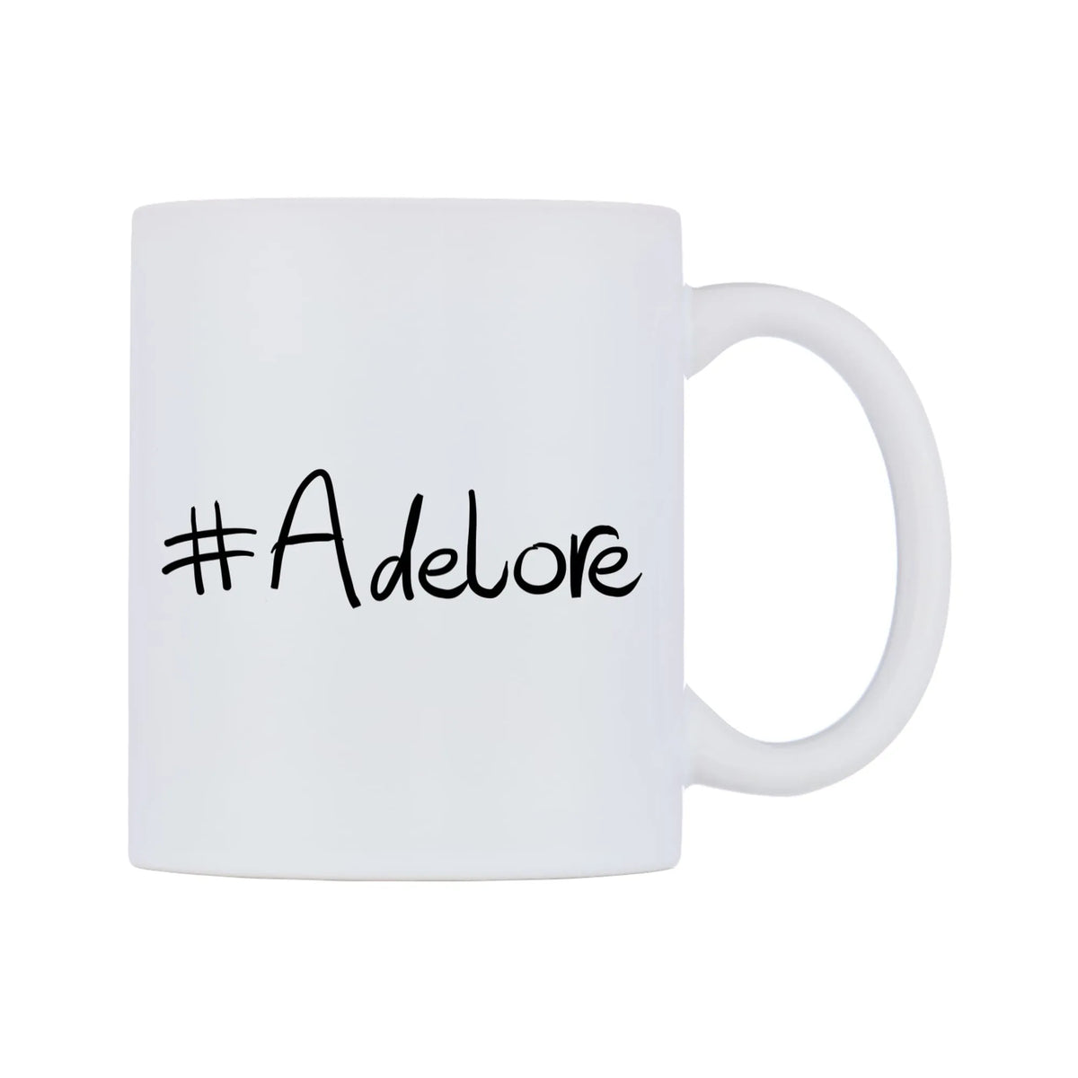 Adelore Mug — mug, left side, on a white background
