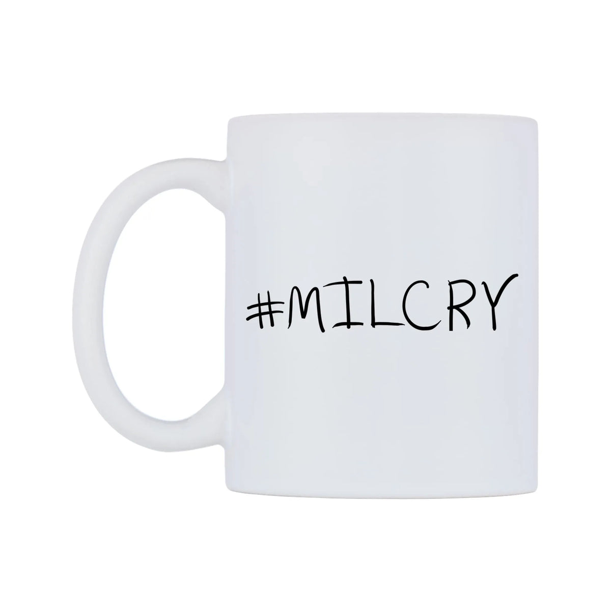 MILCRY Mug — mug, right side, on a white background