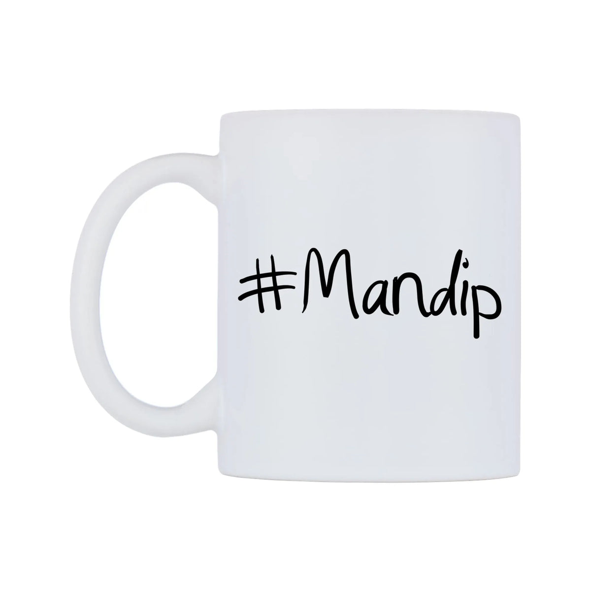 Mandip Mug — mug, right side, on a white background