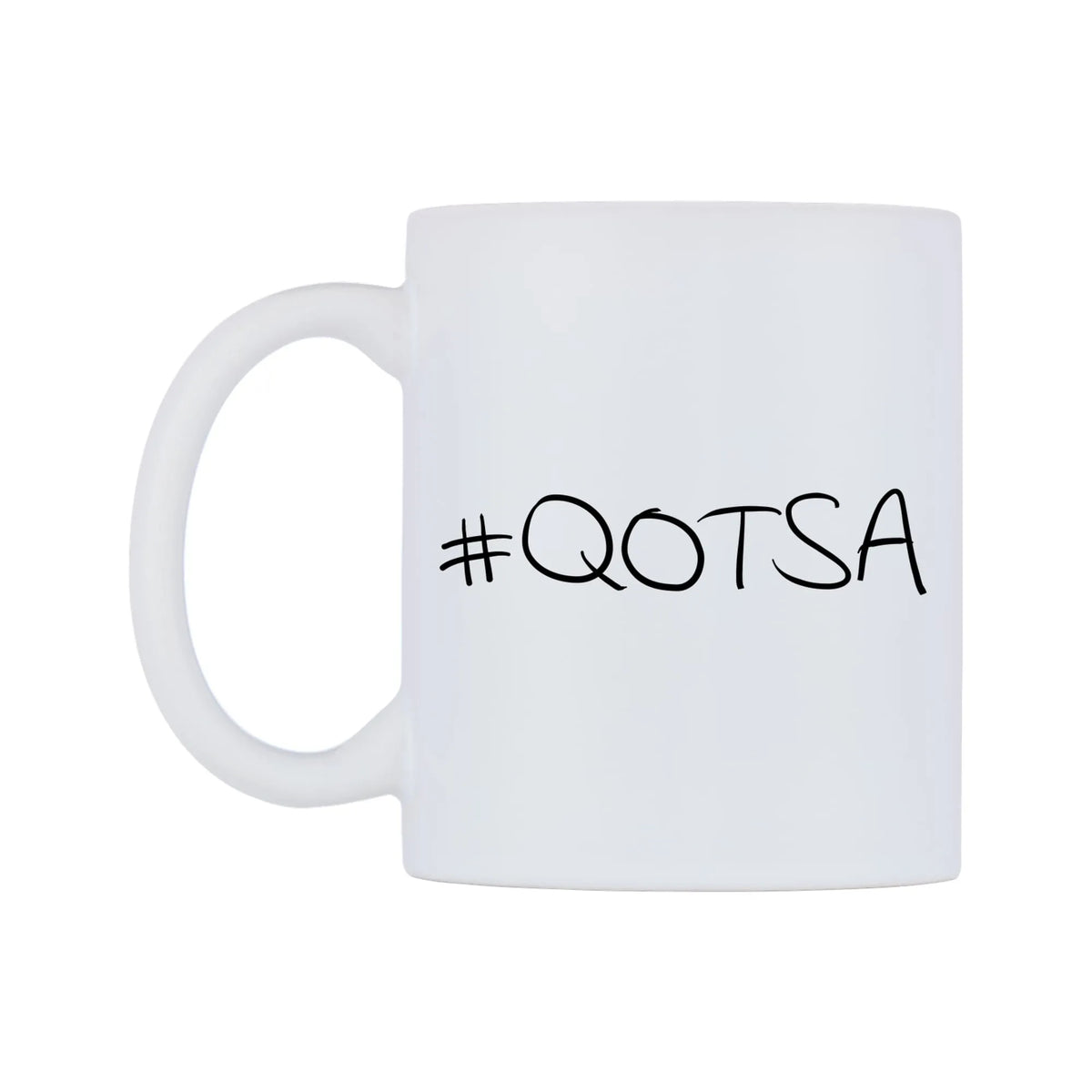QOTSA Mug — mug, right side, on a white background