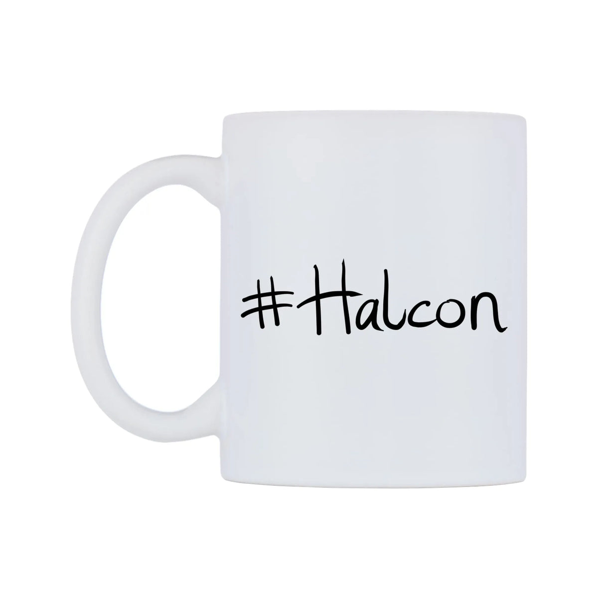 Halcon Mug — mug, right side, on a white background