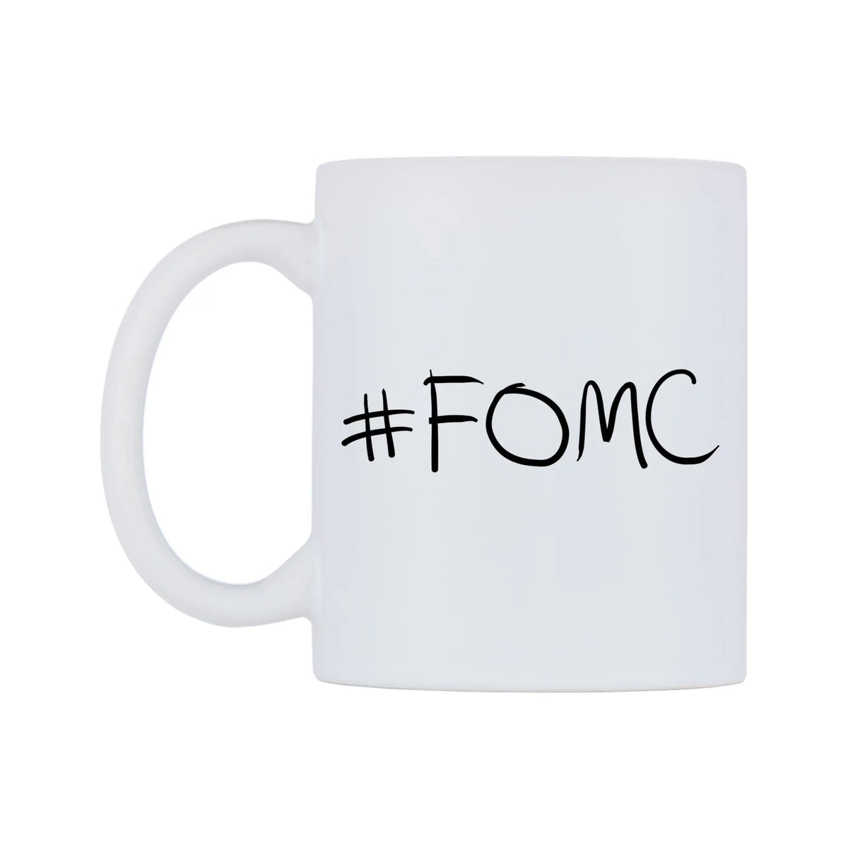 FOMC Mug — mug, right side, on a white background