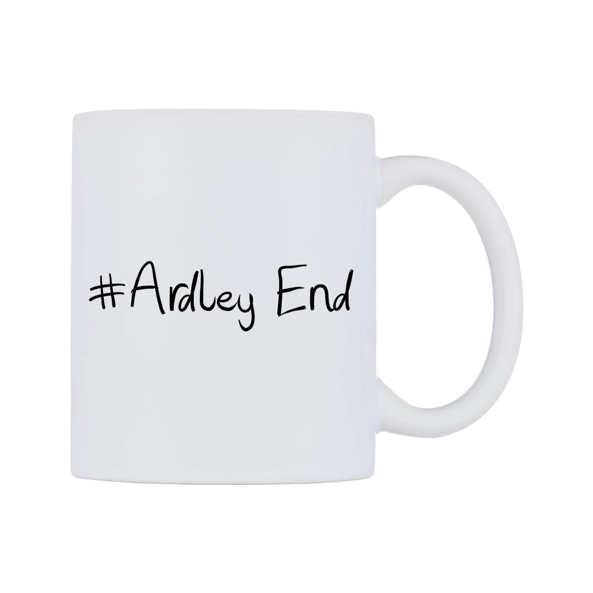 Ardley End Mug — mug, left side, on a white background