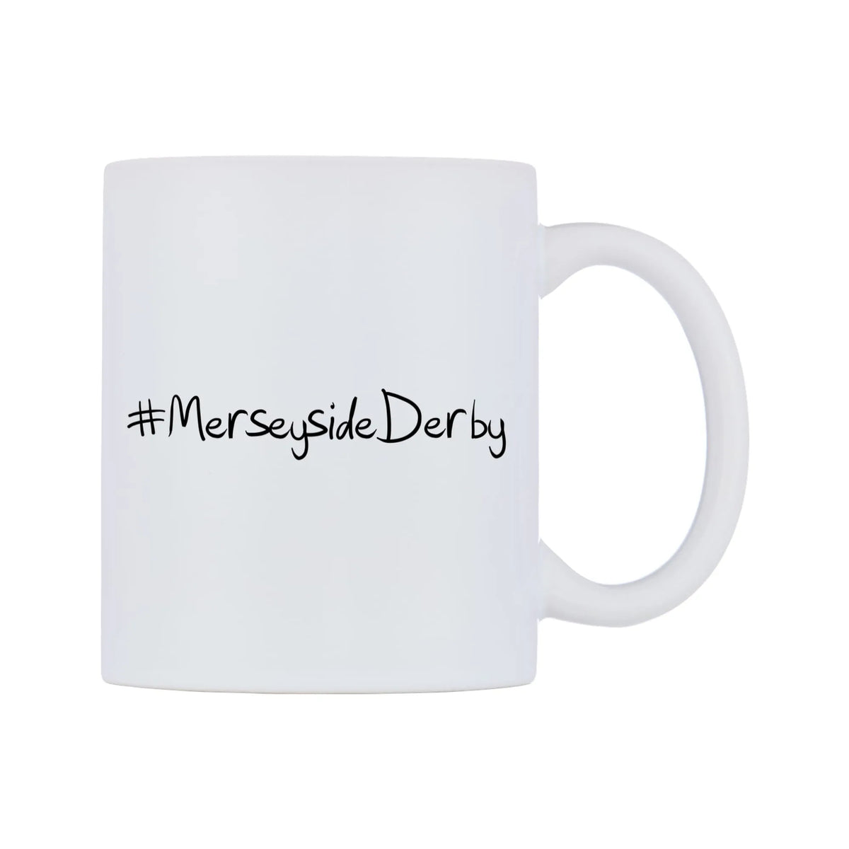 MerseysideDerby Mug — mug, left side, on a white background