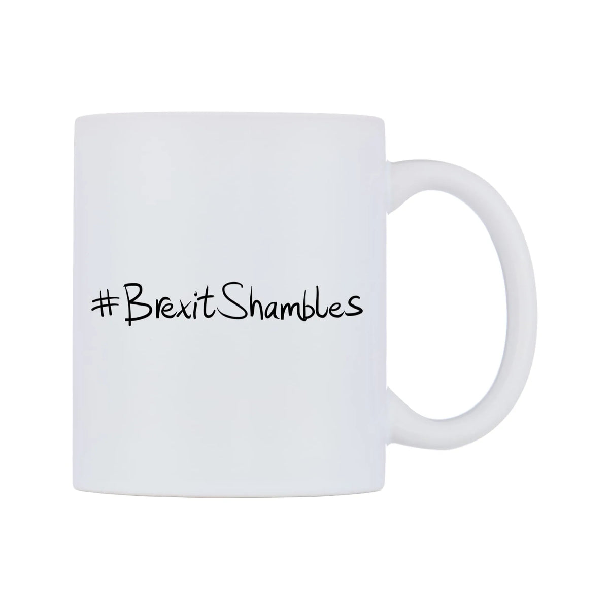 BrexitShambles Mug — mug, left side, on a white background