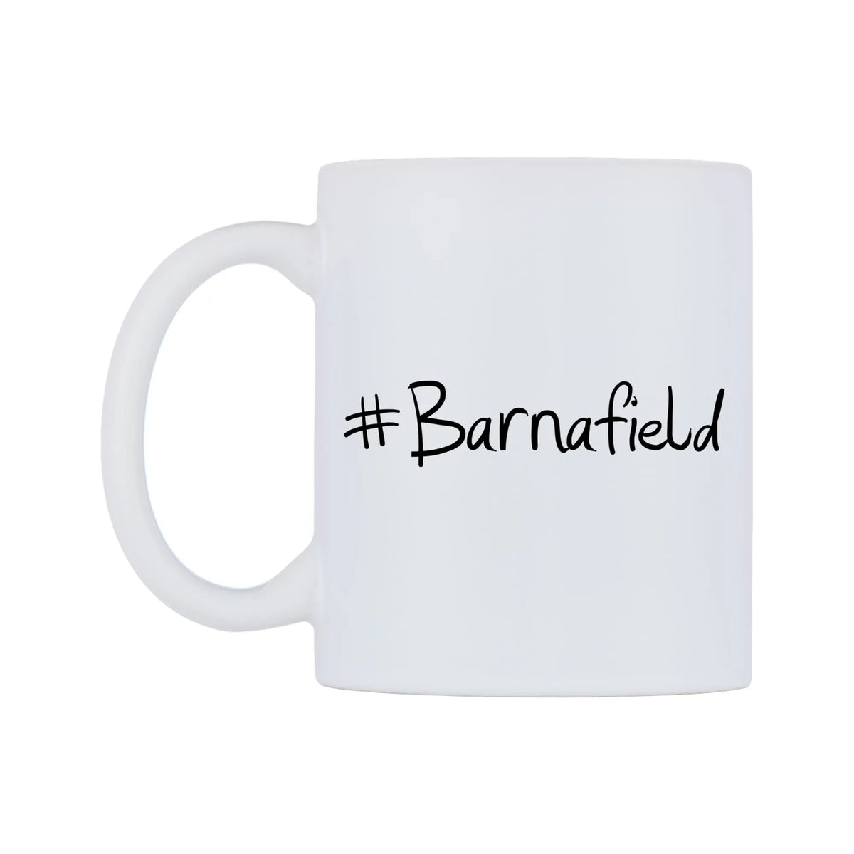 Barnafield Mug — mug, right side, on a white background