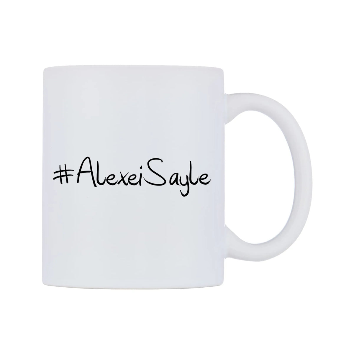 AlexeiSayle Mug — mug, left side, on a white background
