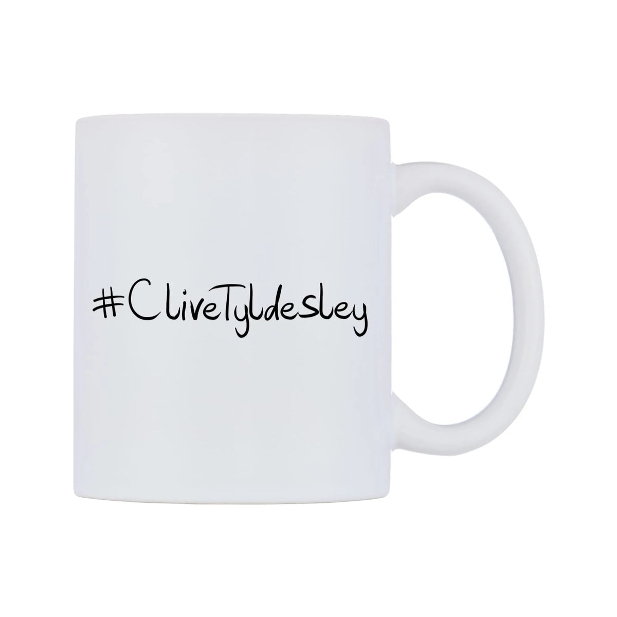CliveTyldesley Mug — mug, left side, on a white background