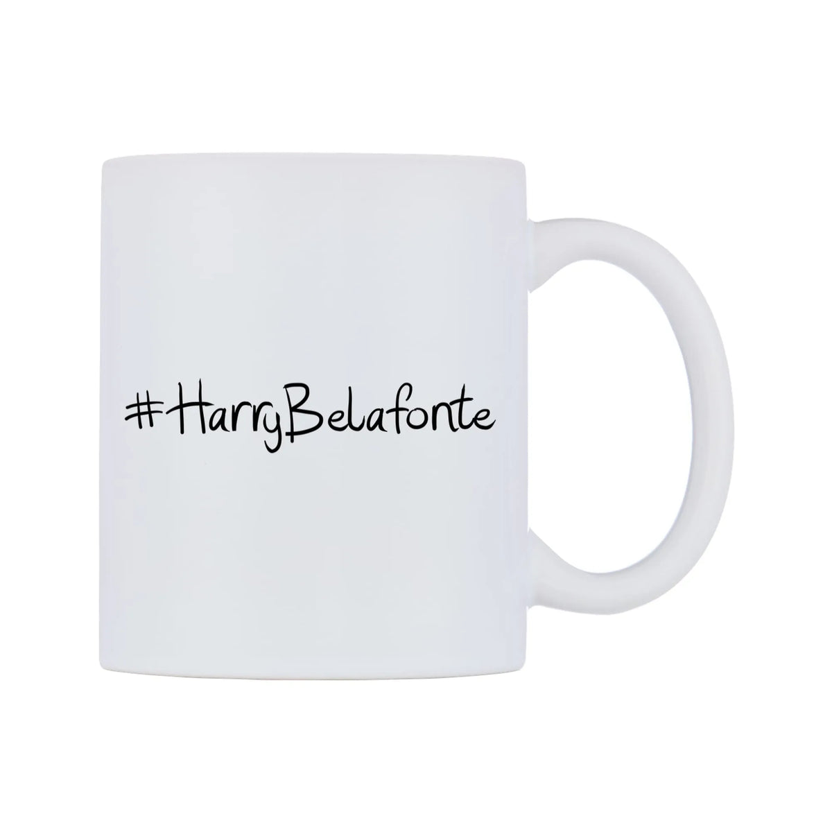 HarryBelafonte Mug — mug, left side, on a white background