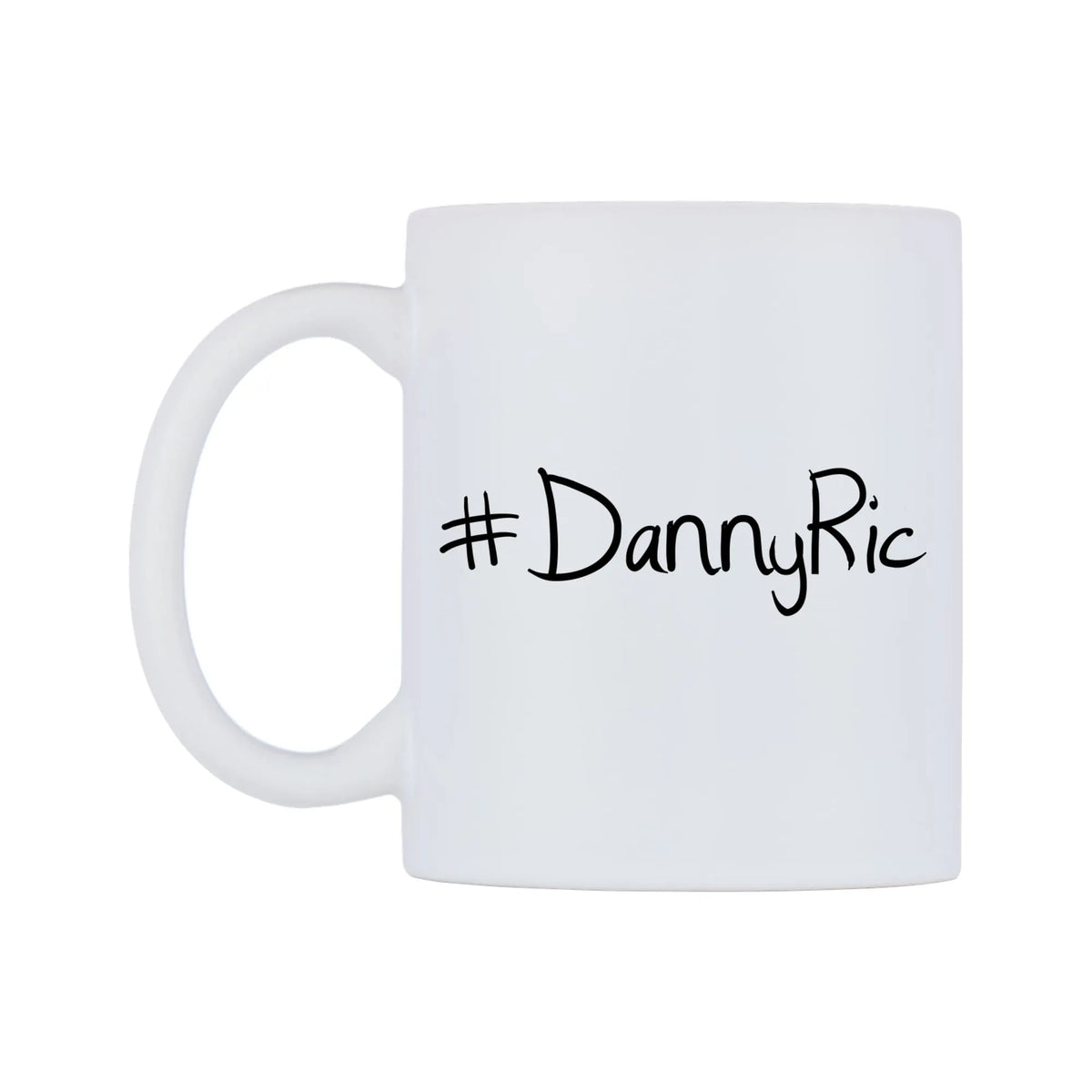 DannyRic Mug — mug, right side, on a white background