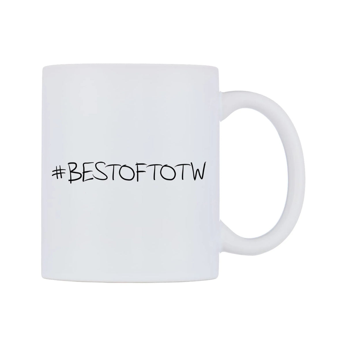 BESTOFTOTW Mug — mug, left side, on a white background