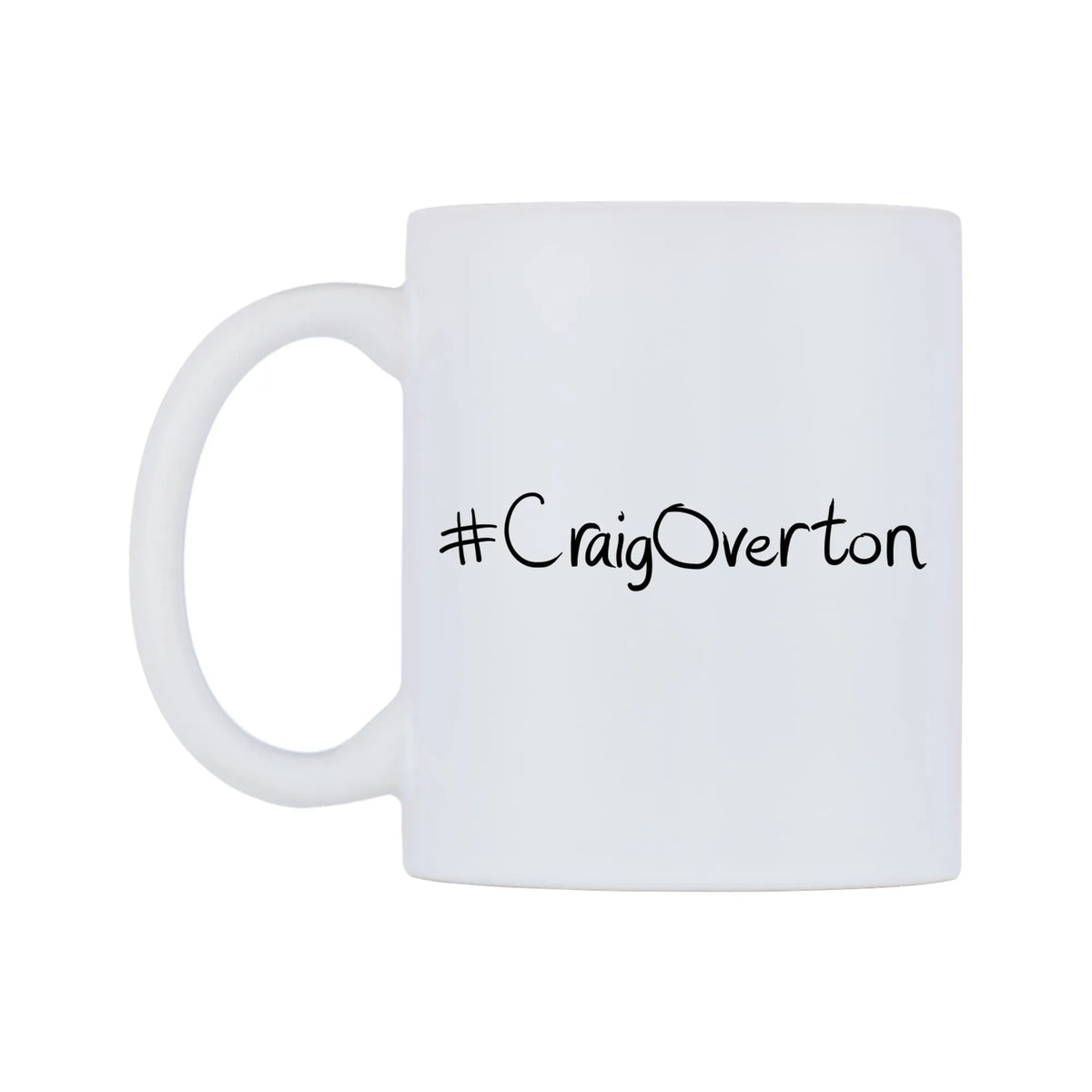 CraigOverton Mug — mug, right side, on a white background