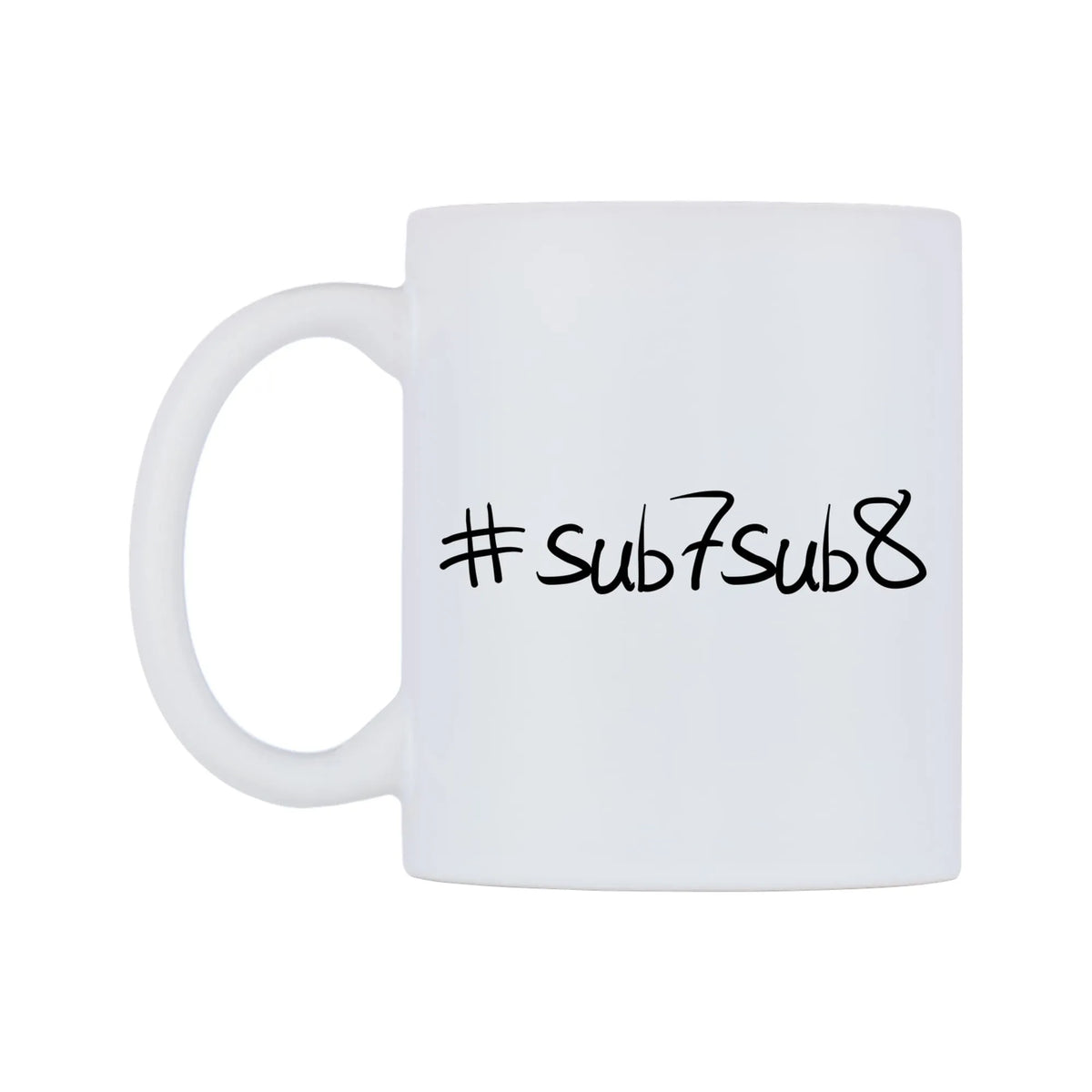 sub7sub8 Mug — mug, right side, on a white background