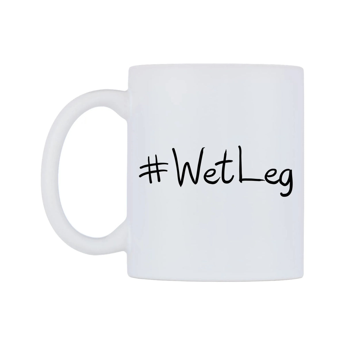 WetLeg Mug — mug, right side, on a white background