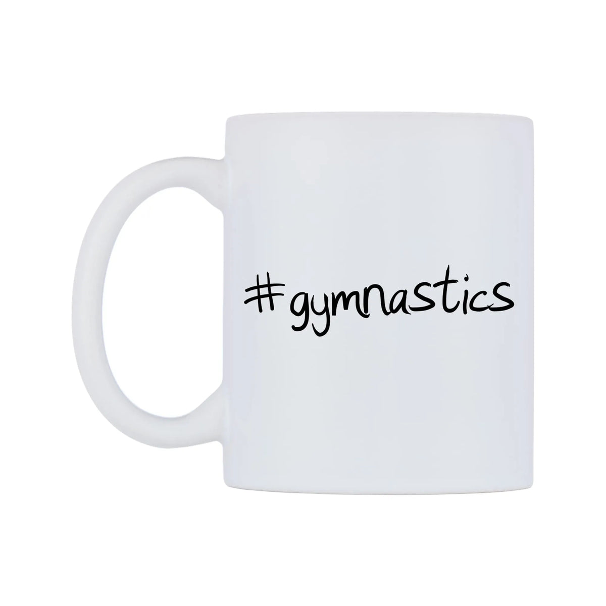 gymnastics Mug — mug, right side, on a white background