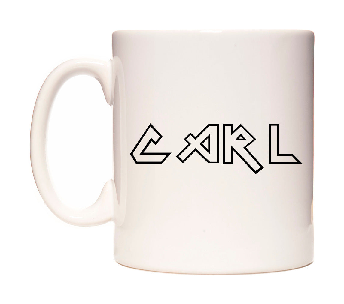 Carl - Iron Maiden Themed Mug