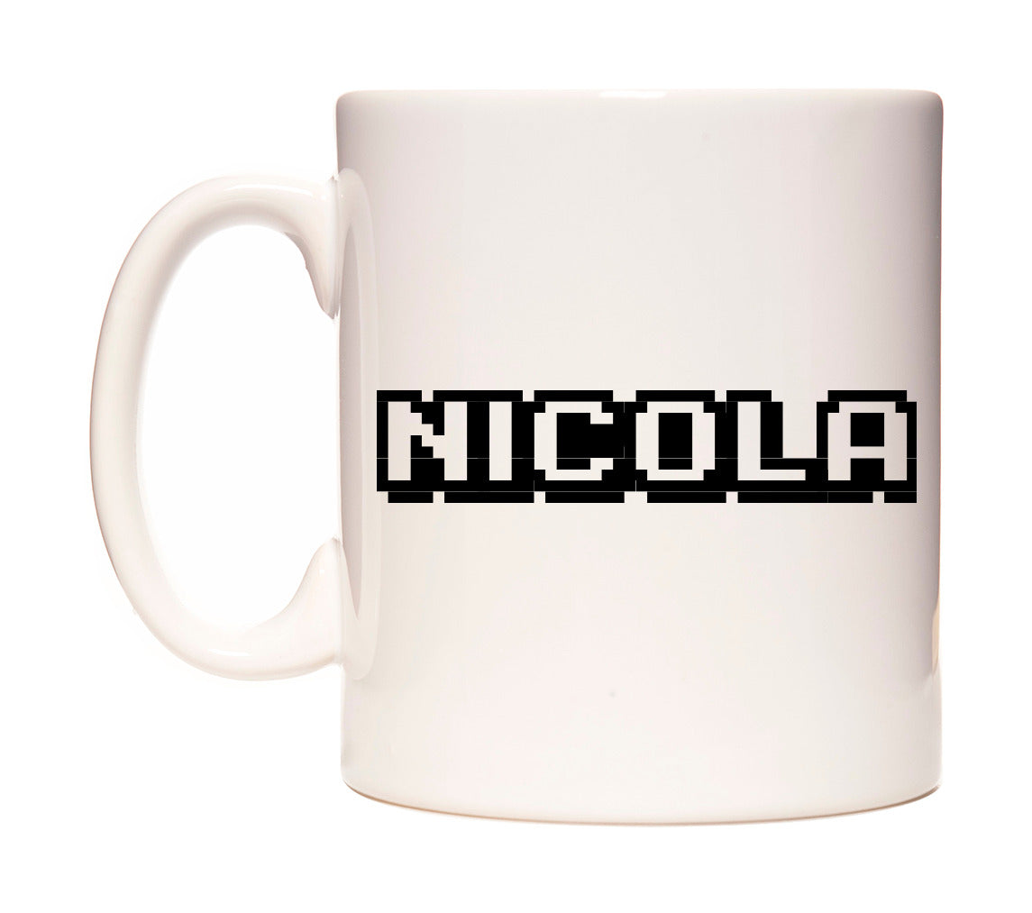 Nicola - Arcade Themed Mug