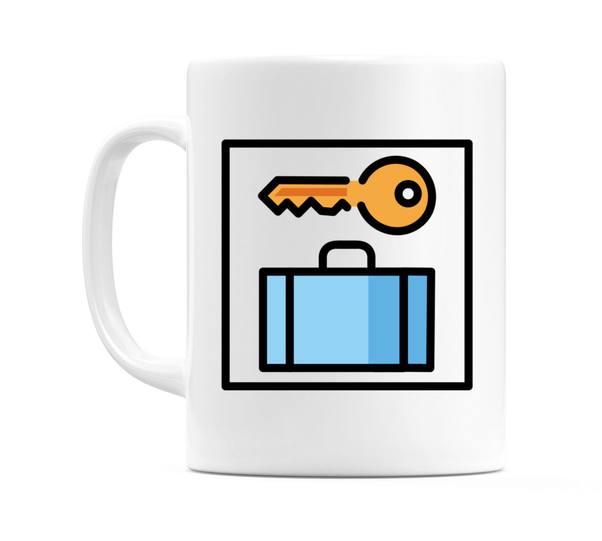 Left Luggage Emoji Mug