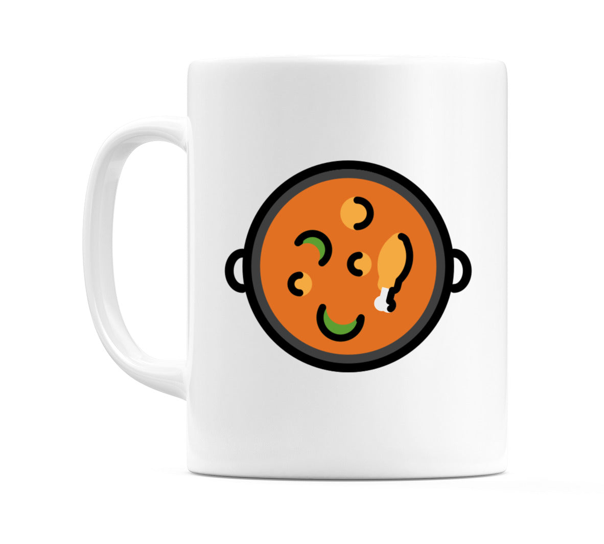 Shallow Pan Of Food Emoji Mug