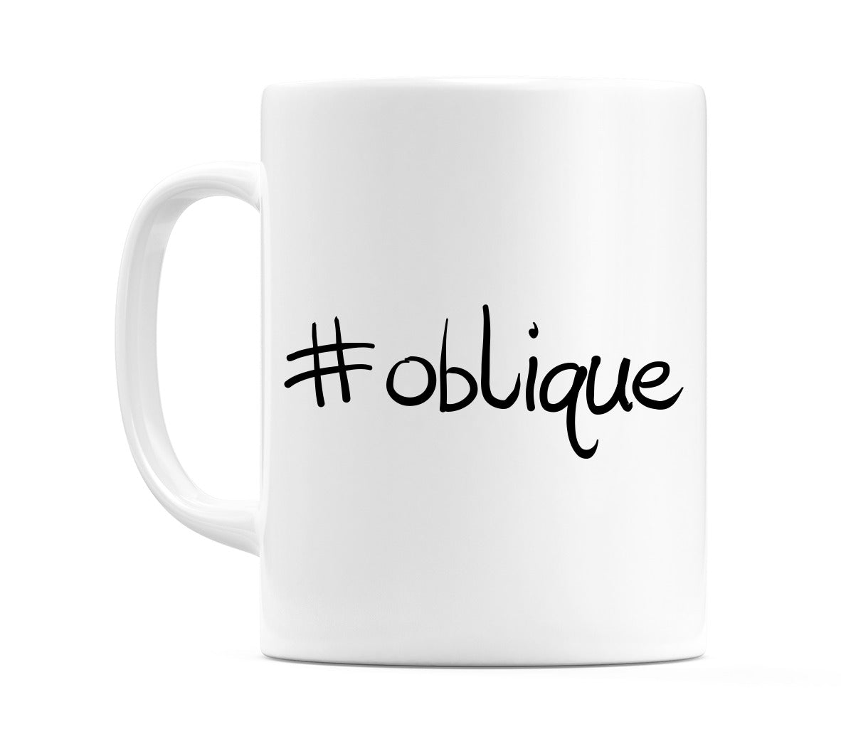 #oblique Mug