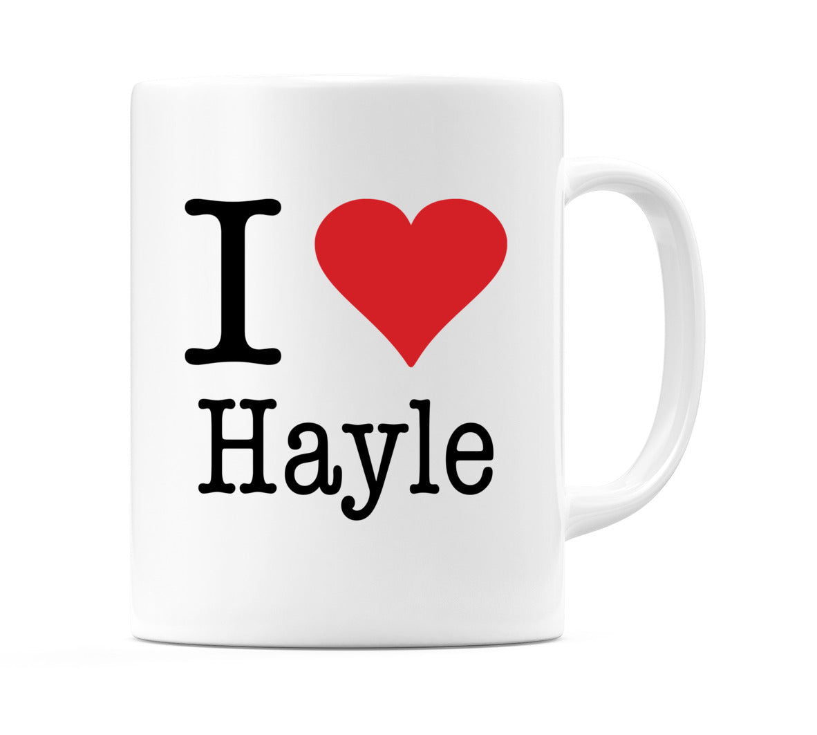 I Love Hayle Mug