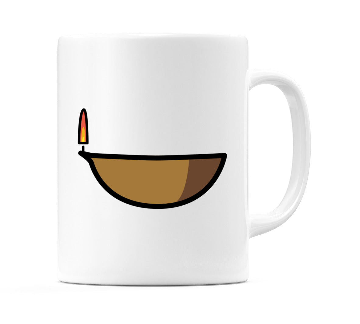 Diya Lamp Emoji Mug