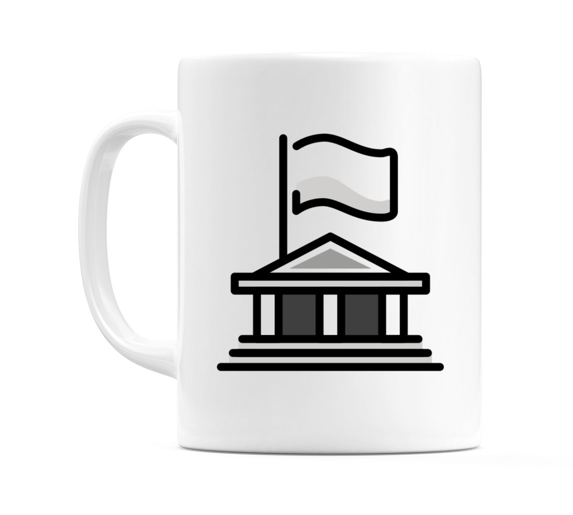 Authority Building Emoji Mug