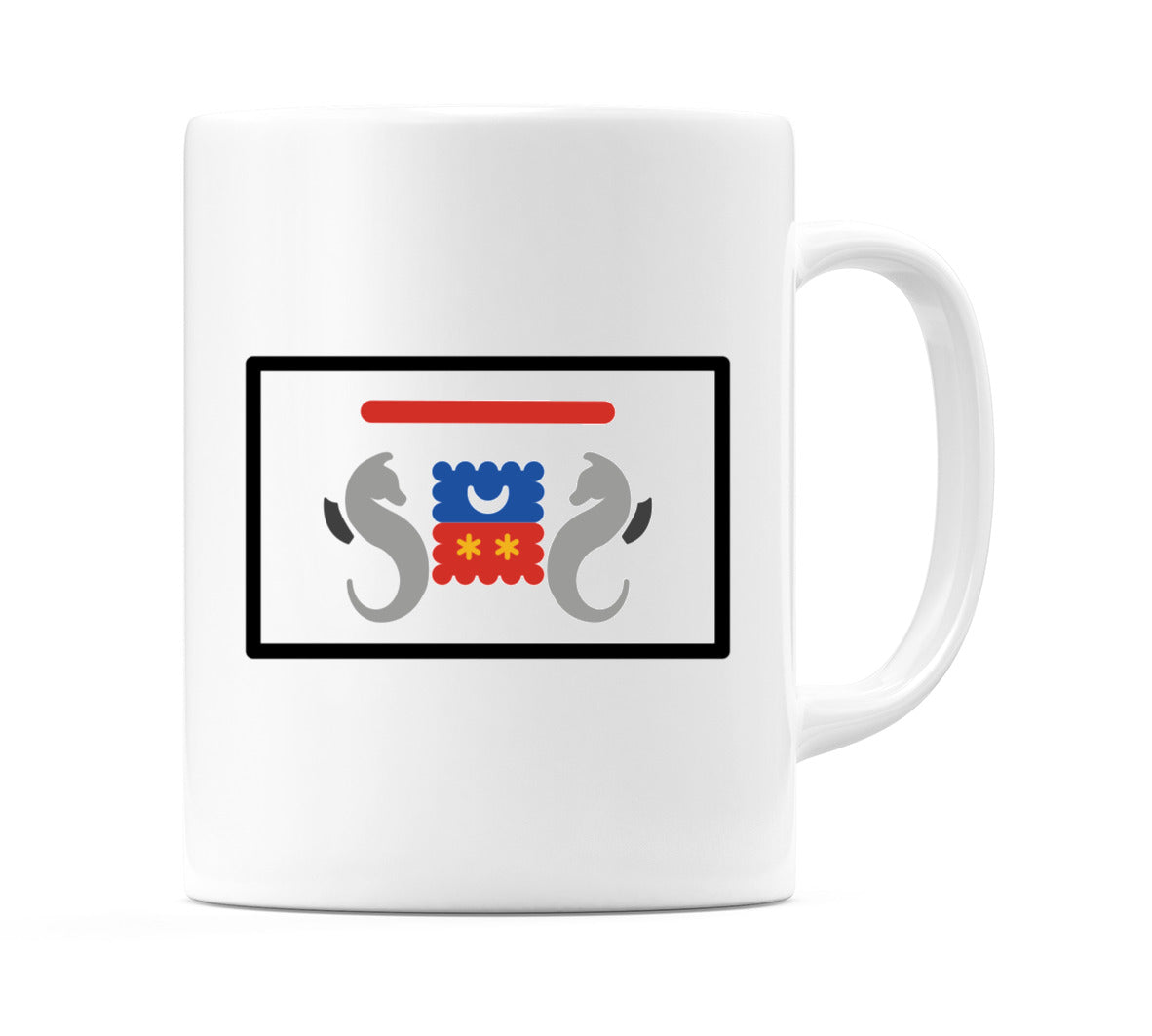 Mayotte Flag Emoji Mug