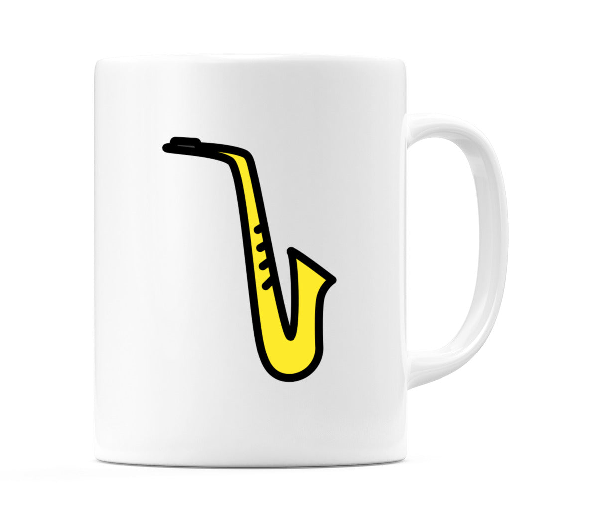 Saxophone Emoji Mug