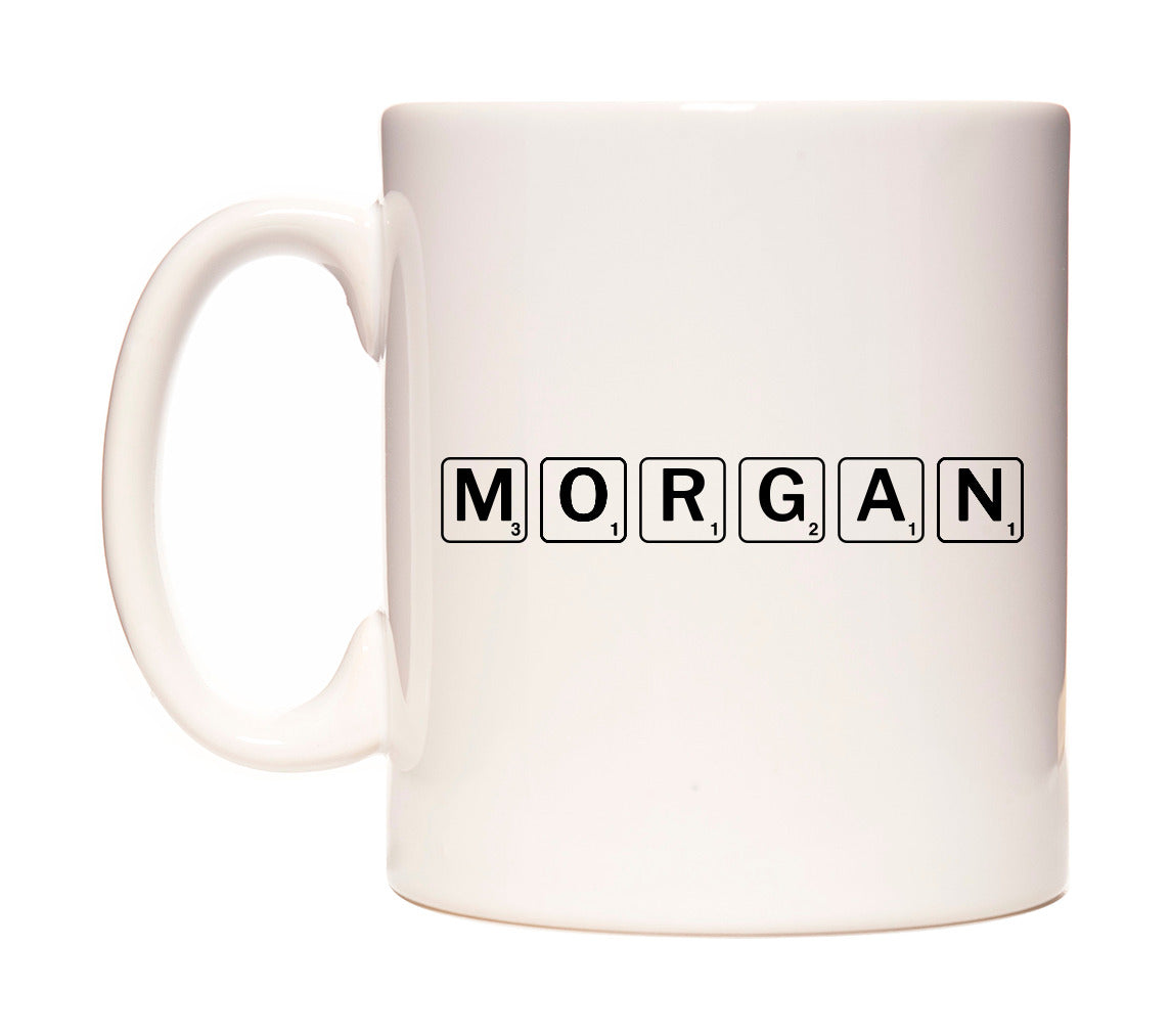 Morgan - Scrabble Themed Mug
