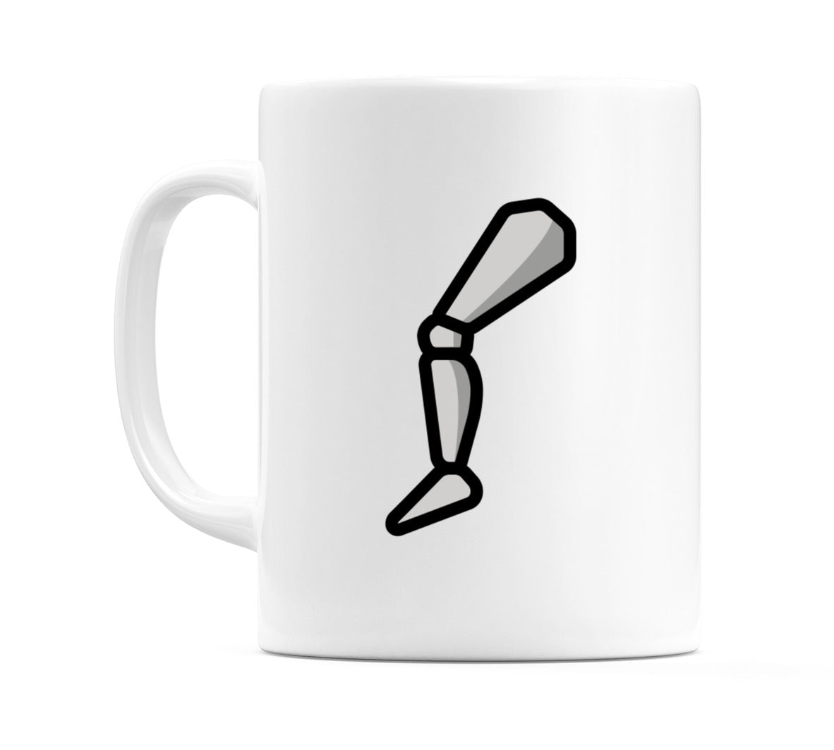 Mechanical Leg Emoji Mug
