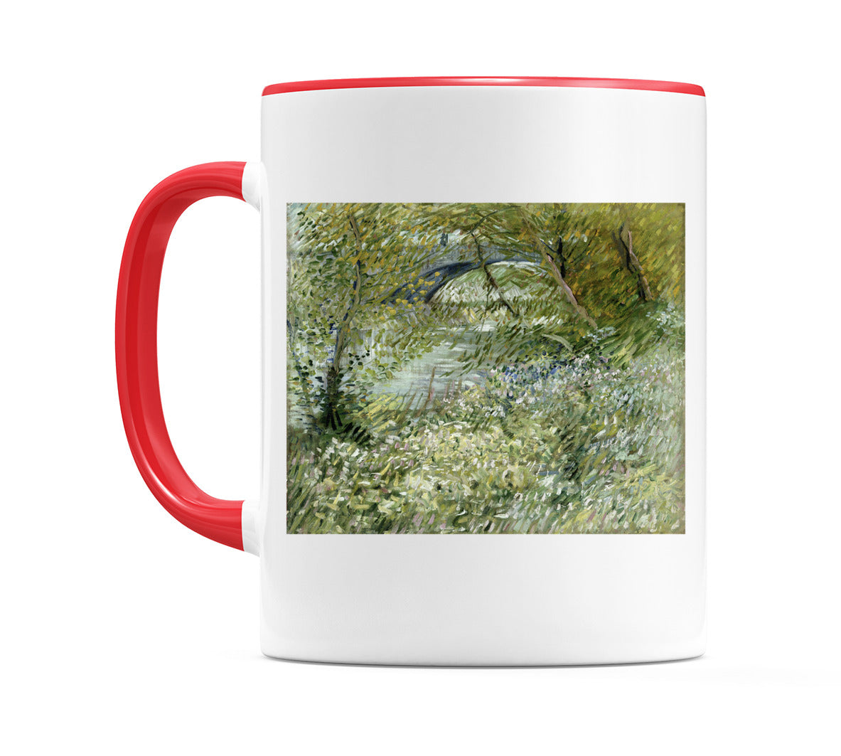 River Bank in Springtime (1887) Mug
